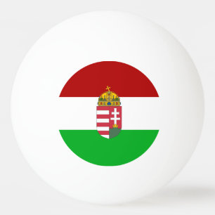Balle De Ping Pong Drapeau hongrois