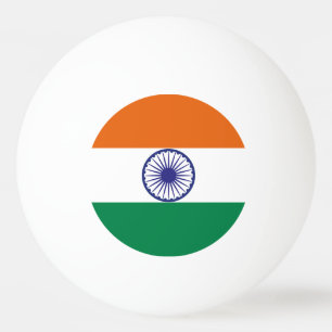Balle De Ping Pong Drapeau indien Tricolor Tiranga