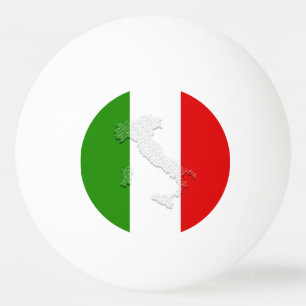 Balle De Ping Pong Drapeau italien