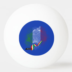 Balle De Ping Pong Drapeau italien