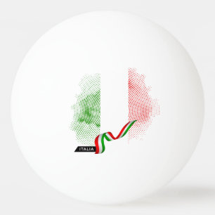 Balle De Ping Pong Drapeau italien