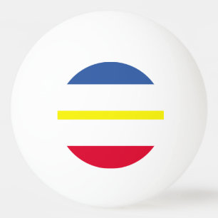 Balle De Ping Pong Drapeau Mecklembourg-Poméranie occidentale Ping Po
