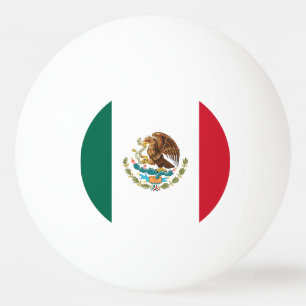 Balle De Ping Pong Drapeau mexicain - Drapeau du Mexique