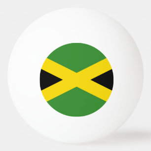 Balle De Ping Pong Drapeau national de la Jamaïque