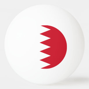Balle De Ping Pong Drapeau patriotique de Bahreïn