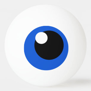 Balle De Ping Pong Drôle Cartoon Eye Ball Table Tennis Ping Pong Bal