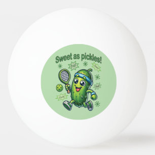 Balle De Ping Pong Drôle mignon sucré comme chatons Pickleball