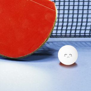 Balle De Ping Pong Drôle Triste Ping Ping Ball