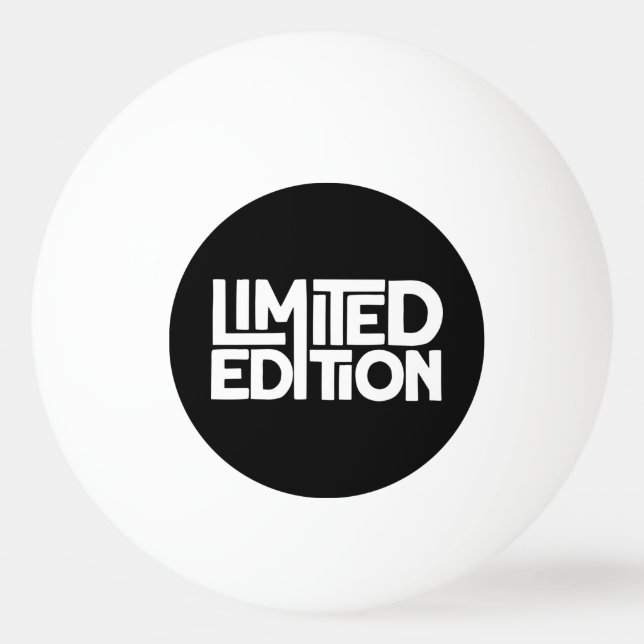 Balle De Ping Pong Edition limitée (Dos)