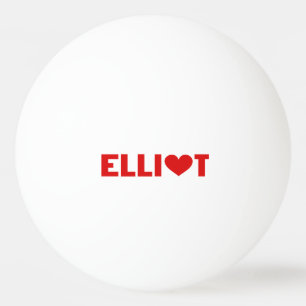 Balle De Ping Pong Elliot Love