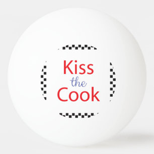 Balle De Ping Pong Embrasse Le Cuisinier