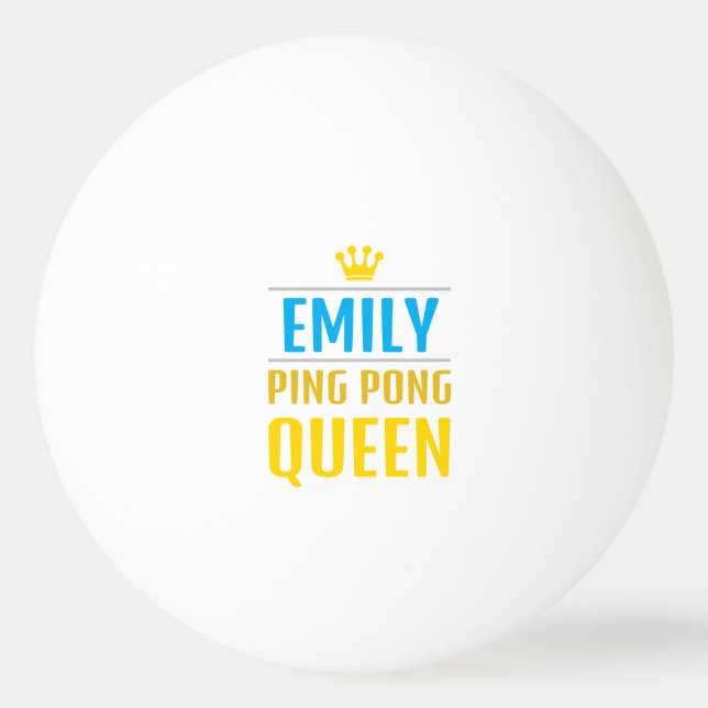 Balle De Ping Pong Emily (Devant)