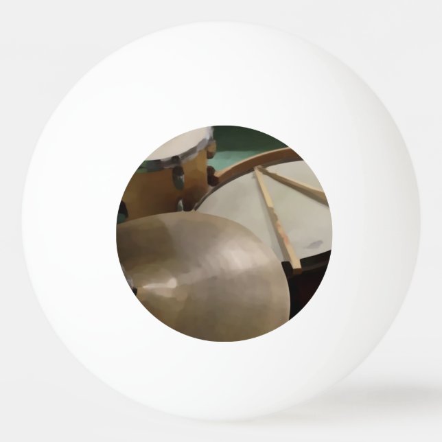 Balle De Ping Pong Ensemble à tambour (Dos)