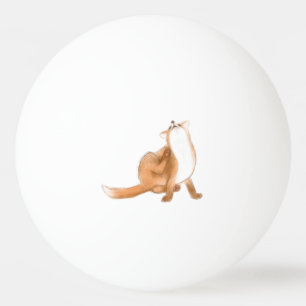 Balle De Ping Pong Épingler le renard