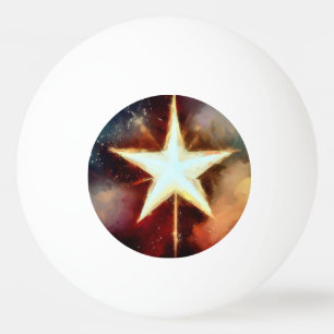 Balle De Ping Pong Étoile de Noël (1)