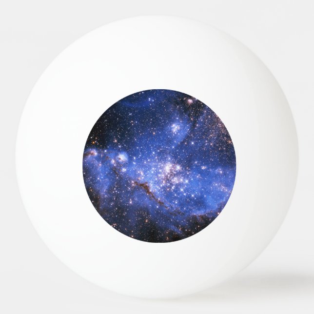 Balle De Ping Pong Étoiles Bleu Bleu Embrionique (Devant)