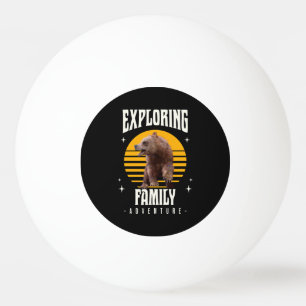 Balle De Ping Pong Explorer l'aventure de vacances vintage de la fami
