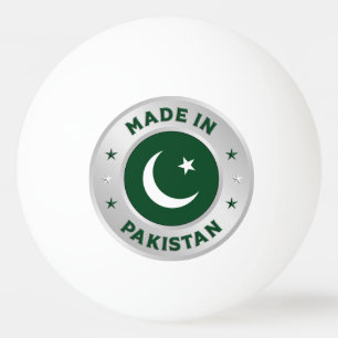 Balle De Ping Pong Fabriqué Au Pakistan