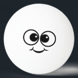 Balle De Ping Pong Face de dérive<br><div class="desc">mignon comique derp emoji Face à la balle de ping-pong</div>