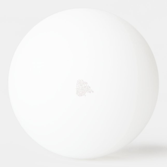 Balle De Ping Pong Faire-part de mariage d'été verdoyant (Devant)