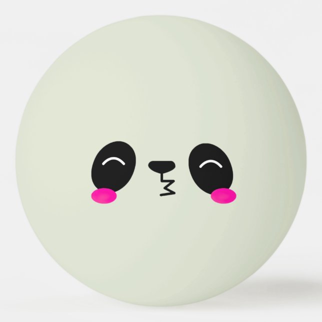 Balle De Ping Pong Fan Panda (Devant)