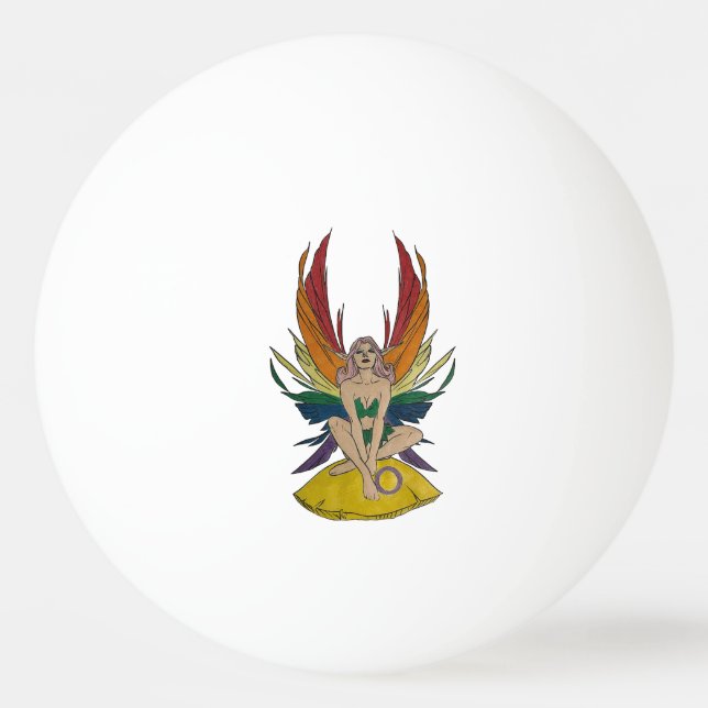 Balle De Ping Pong Fée intersexe (Devant)