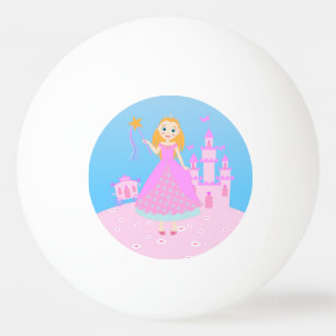 Balle De Ping Pong Fête d'anniversaire de princesse