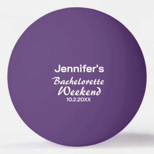 Balle De Ping Pong Fête de week-end de jeune fille personnalisée viol