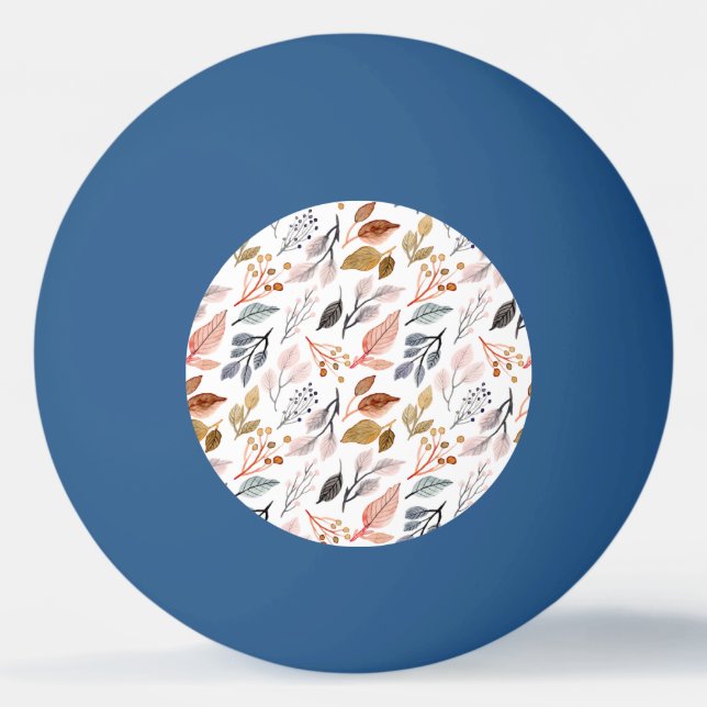 Balle De Ping Pong feuille d'arbre (Dos)