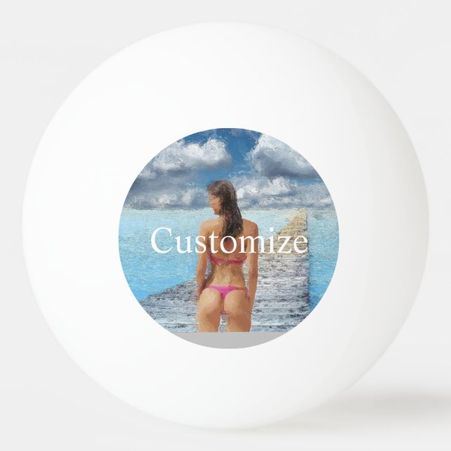 Balle De Ping Pong Fille Bikini Thunder_Cove (Devant)