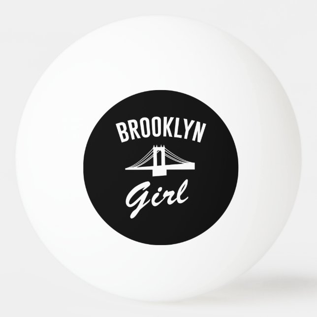 Balle De Ping Pong Fille de Brooklyn (Devant)