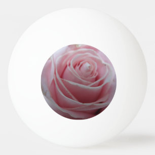 Balle De Ping Pong Fleur Rose mignonne