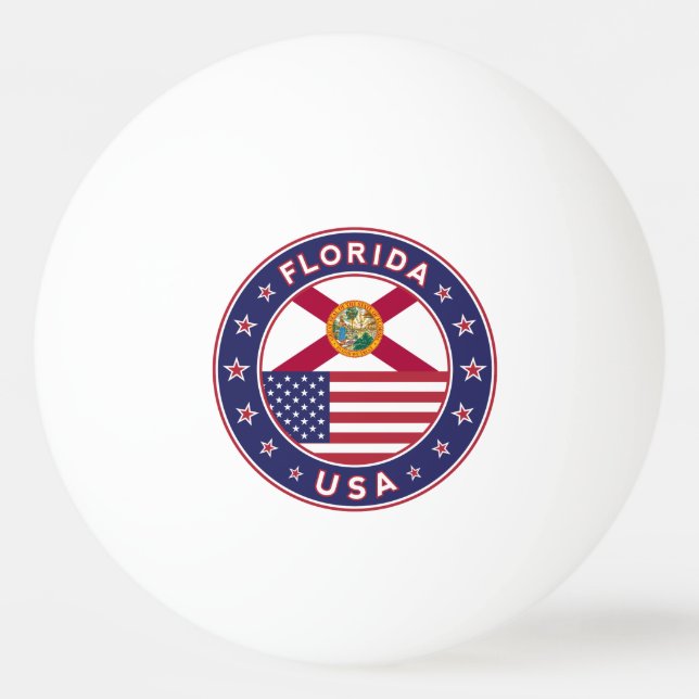 Balle De Ping Pong Floride (Devant)