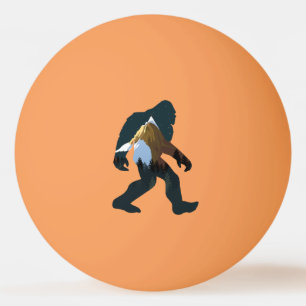 Balle De Ping Pong Forêt nocturne Bigfoot