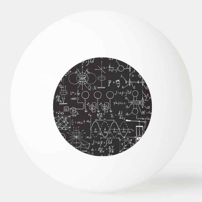 Balle De Ping Pong Formules scientifiques : Patte de calcul du tablea (Devant)