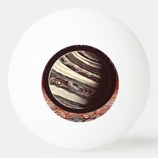 Balle De Ping Pong FSF Jupiter Woodcut 2
