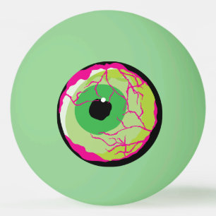Balle De Ping Pong Funky Zombie Eyeball Bière ou