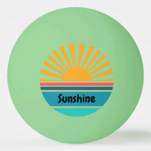 Balle De Ping Pong Funny Sunshine