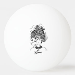 Balle De Ping Pong Gemini Masqué Lady Zodiac