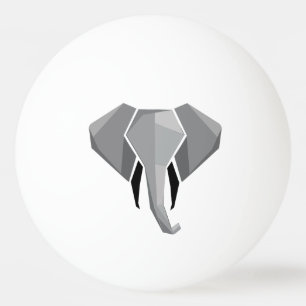 Balle De Ping Pong Géométrie Tête d'éléphant