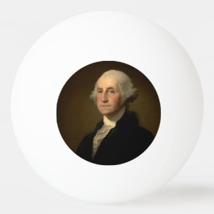 Balle De Ping Pong George Washington 1er président américain par Stua