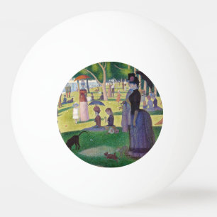 Balle De Ping Pong Georges Seurat - Un dimanche à La Grande Jatte