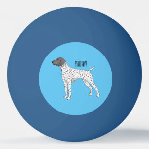 Balle De Ping Pong German Shorthred Pointer dog