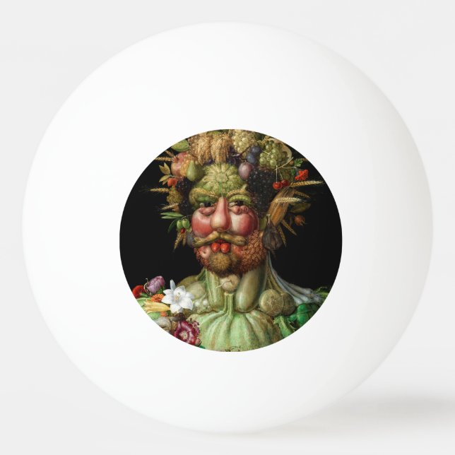 Balle De Ping Pong Giuseppe Arcimboldo - Vertumnus (Devant)