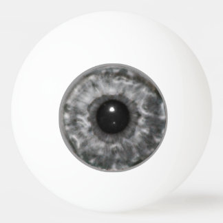 Balle De Ping Pong Globe oculaire gris
