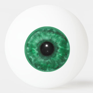 Balle De Ping Pong Globe oculaire vert