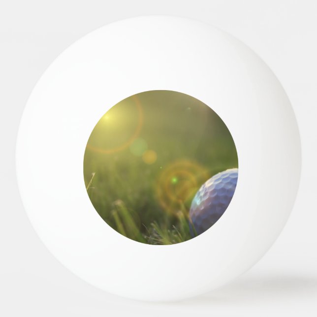 Balle De Ping Pong Golf un jour ensoleillé (Devant)