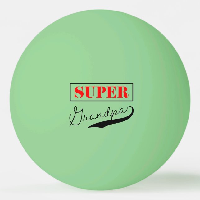 Balle De Ping Pong Grand-père (Devant)