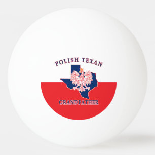 Balle De Ping Pong Grand-père texan polonais
