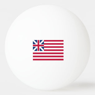 Balle De Ping Pong Grand Union, 1er drapeau des États-Unis d'Amérique